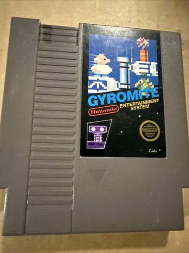 Gyromite 5 Screw Nintendo NES Cart Only Authentic Video Game Tested! - Picture 2 of 10