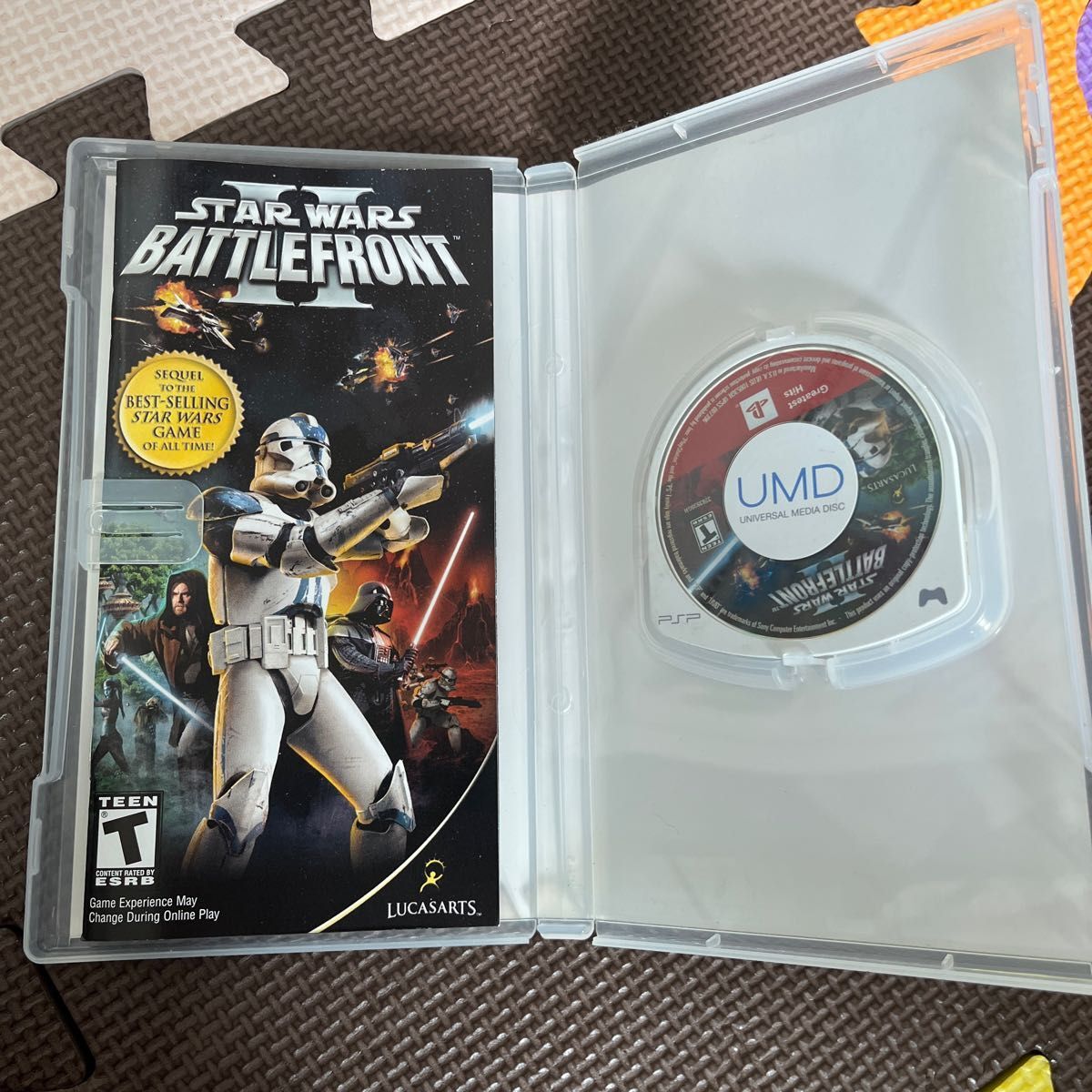 PSP Star Wars Battlefront II PSP North American Version Overseas
