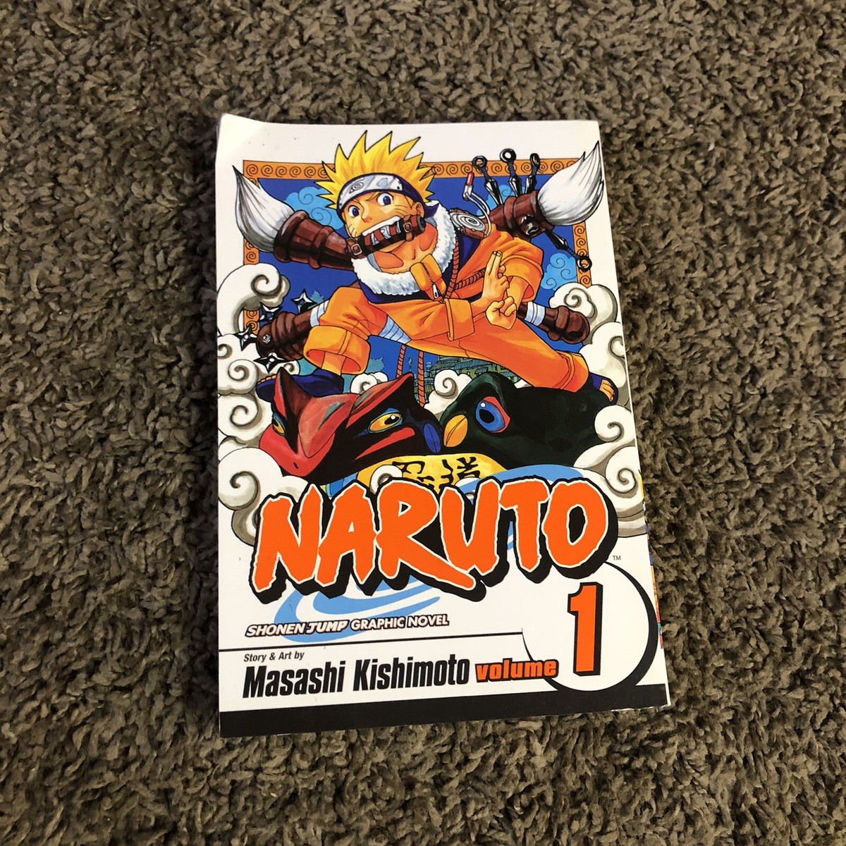 漫画 NARUTO全集 Naruto Volume 1 Shonen Jump Manga Masashi Kishimoto | eBay