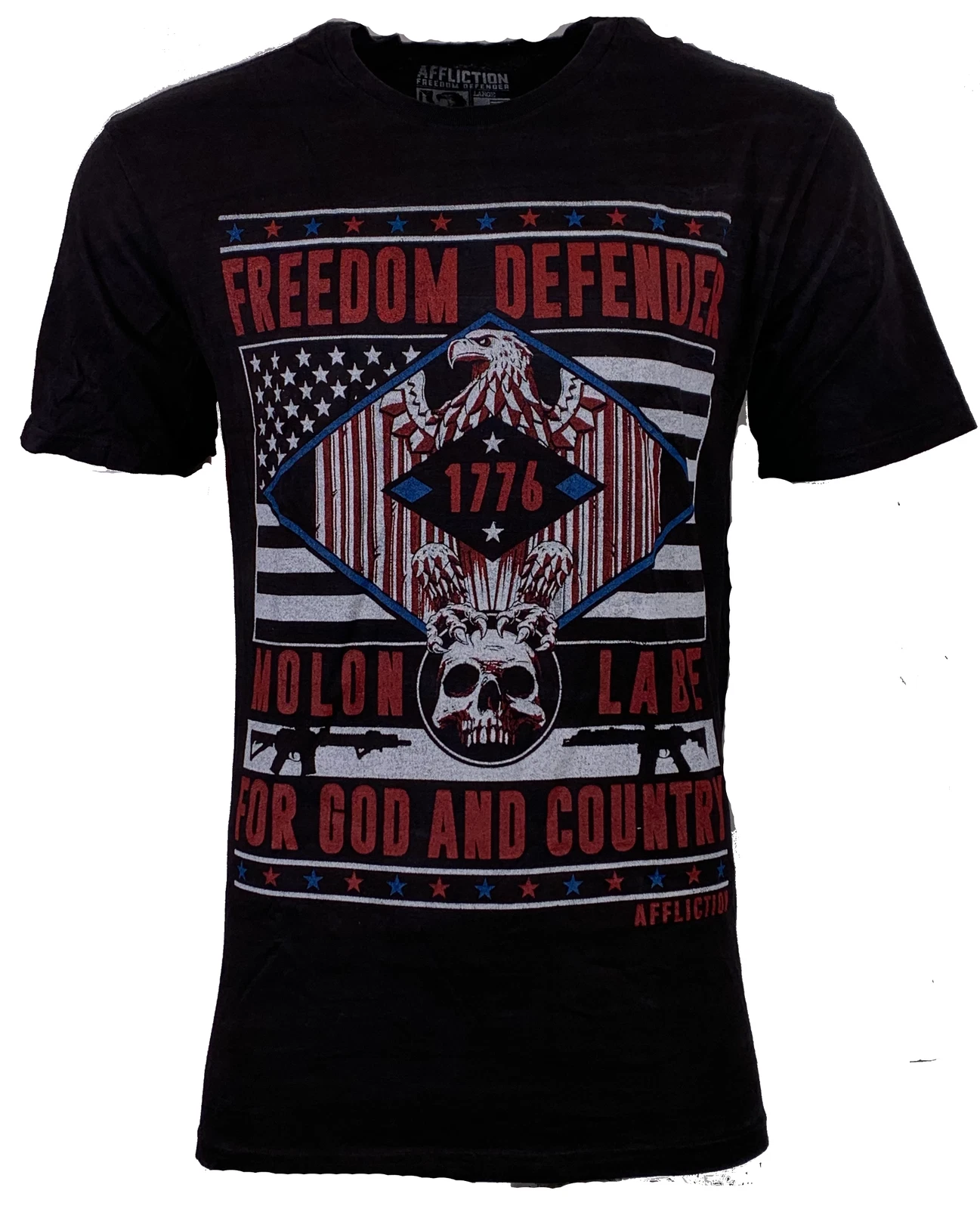 AFFLICTION Men's T-Shirt IRON EAGLE Tee Black Label Biker
Opens in a new window or tab