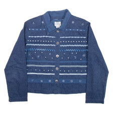 Koret City Blue Womens Denim Jacket Blue M
