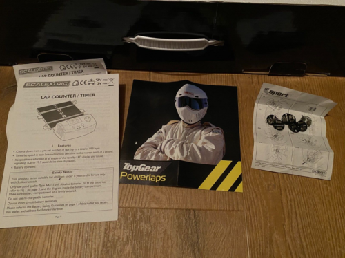 Scalextric Top Gear Powerlaps, Track With Lap Timer & Cars, Boxed, Used, Working - Picture 15 of 21