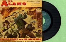 NELSON RIDDLE / El Alamo / CAPITOL EAP 1-20142 Pres Spain 1961 EP VG+