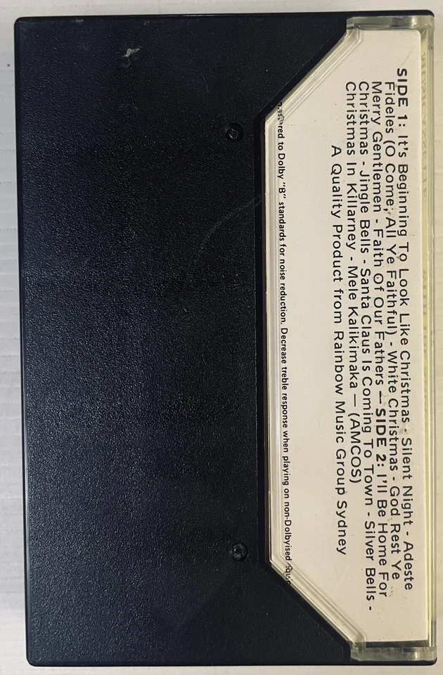 Bing Crosby Andrews Sisters Merry Christmas Music Cassette Tape BCT5024 MCA 1987 - Image 2 of 4