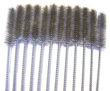 6 GOLIATH INDUSTRIAL 16" STEEL WIRE TUBE CLEANING BRUSH 3/4" TB34S BRUSHES GUN 