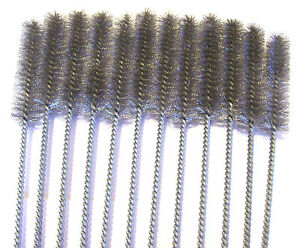 6 GOLIATH INDUSTRIAL 16" BRASS WIRE TUBE CLEANING BRUSH 3/4" TB34B BRUSHES GUN