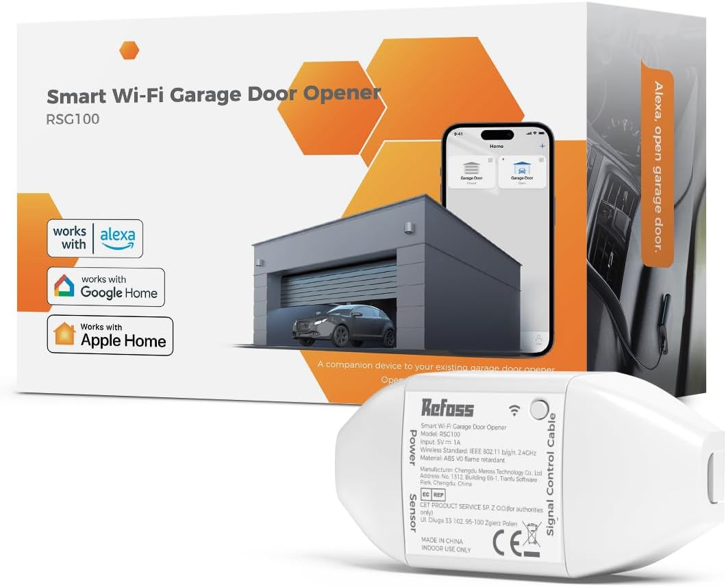 Wifi Apriporta Garage Door Opener Smart Apricancello Intelligente, APP Controllo
