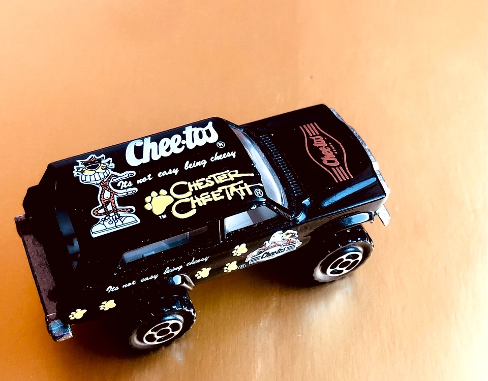 VTG 1980s JEEP CHEROKEE—MAJORETTE #236 1/64—CHESTER CHEETAH CHEETOS PROMO—FRANCE - Image 2 of 4