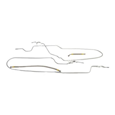Fuel Line Kit Fits Buick Lucerne 2006-2008 3.8L V6 Stainless AGL0601SS