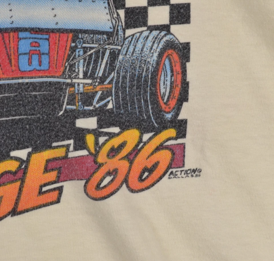 Camisa De Colección Años 80 World of Outlaws Eastern States Challenge 86 Para Hombre Extra Grande Foto 3 de 4