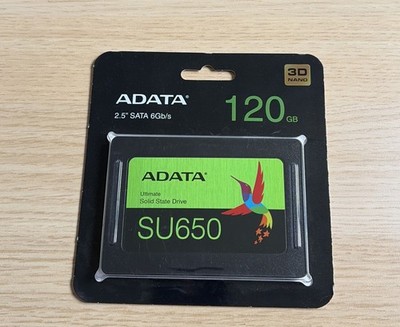 ADATA Ultimate SU650 120GB 2,5 Zoll SATA III Interne SSD (ASU650SS-120GT-R)