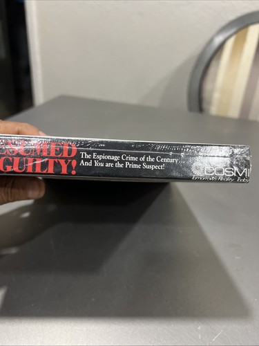 Vintage IBM PC Presumed Guilty Game Tandy Commodore 64 New Sealed | eBay