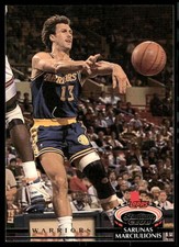 1992-93 Stadium Club #181 Sarunas Marciulionis