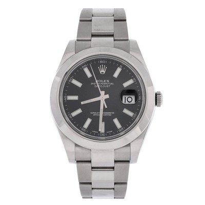 Rolex Oyster Perpetual Datejust II Automatic Watch Stainless Steel 41