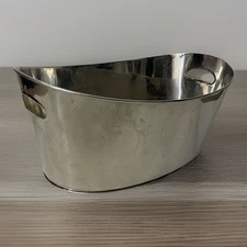 Storehouse Furniture Stainless Steel Beverage Tub High Quality Vintage