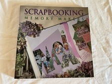 SCRAPBOOKING with MEMORY MAKERS Book 1999 GERBRANDT ARQUETTE