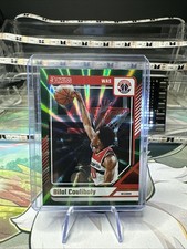 2024-25 Panini Donruss Bilal Coulibaly #32 Holo Green Laser