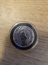 2019 UK Queen’s Beasts The Yale of Beaufort 2oz Silver Coin