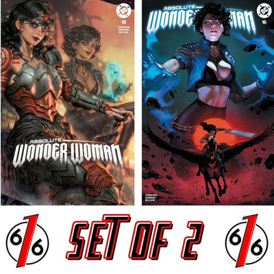 #ad #ad 🔥 ABSOLUTE WONDER WOMAN #16 amp; 18 TALAVERA amp; EOM 616 Variant Set LTD 3000 $19.99
