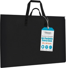 20 x 26 Inch Art Portfolio Bag, Big Art Portfolio Case Light Weight Waterproof P
