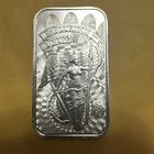 E Pluribus Unum Mint Snake Mercury Design Bullion-999 Silver 1 Oz Ounce Art Bar