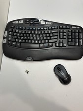 Logitech Wave K350 Keyboard  Logitech M510 Mouse w/ Unifying Dongle