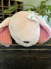 Pillowfort Weighted Plush Pink Bunny Rabbit Throw Pillow 3 lbs 20in Target