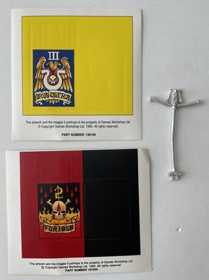 WH40k Ultramarines Dreadnought Banner Stickers Furioso Legio Ultra Eagle Staff