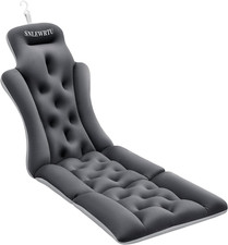 Full Body Bath Pillow for Bathtub, Thick Luxury Bathtub Cushion with 192 Sucti