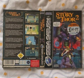Story of Thor 2 - Sega Saturn Action Adventure Role Playing Video Game Boxed 