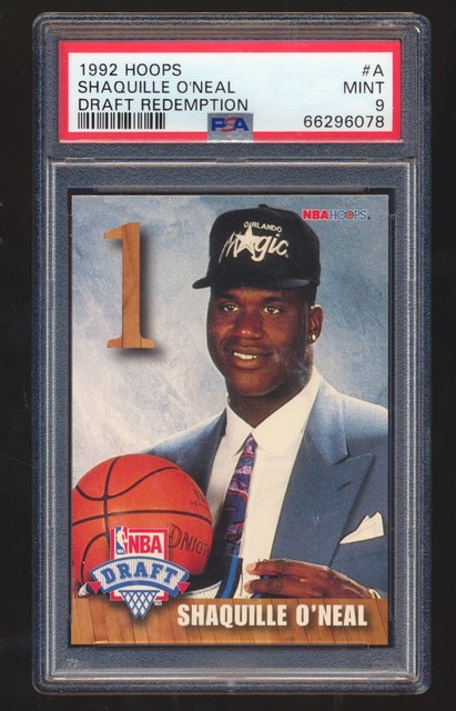 Shaquille O'Neal 1992 Hoops NBA Hoops