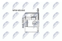 Gelenksatz Antriebswelle NTY NPW-MS-043 FüR Pajero Mitsubishi 4 Van 3 Canvas Top