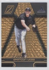 2005 Donruss Zenith Artist's Proof Gold 3/50 Brandon Webb #153 0a1