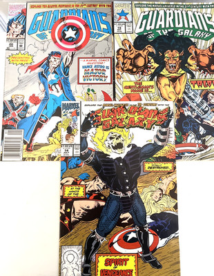 GUARDIANS OF THE GALAXY NUMBER'S 14. 19 & 20. (3 ISSUE LOT). 1ST SERIES.