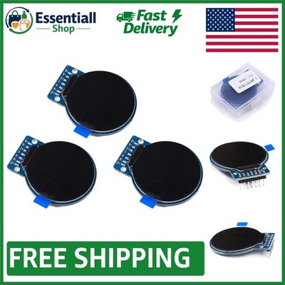 RGB 1.28 Inch TFT Display Module for Arduino - 240x240 Resolution (Pack of 3)