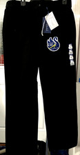 NWT SZ 10 VANDERBILT BLACK MID RISE 4 POCKET PANTS STRETCH WAIST COTTON MY03-SP6