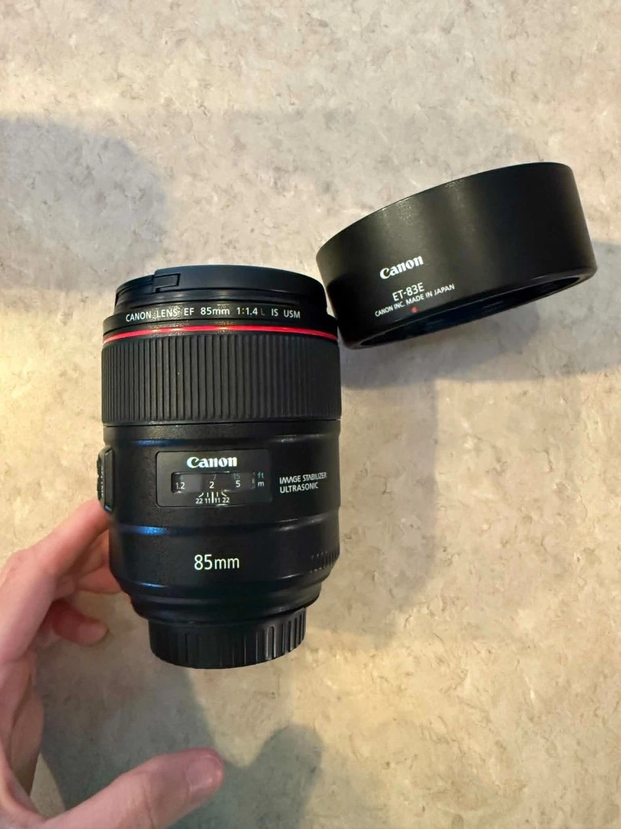 Canon f/1.4 Lenses 85mm Focal for sale | eBay