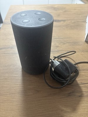 Amazon Echo (2. Generation) Sprachgesteuerter Smart Assistant - Anthrazit Stoff