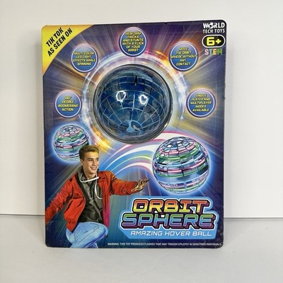 Orbit Sphere Magic Hover Ball Multicolor LED Lights Rainbow, STEM Edition