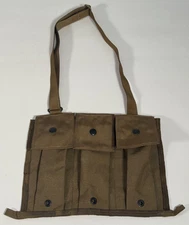 New USMC 6 Mag Magazine Ammo Pocket Bandolier Coyote Brown