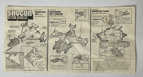 Vintage 1978 Two-In-One Shogun Warriors Raydeen - Complete w/Box & Instructions - Picture 18 of 19