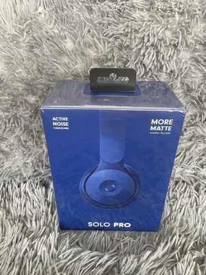Beats Solo Pro Wireless Noise Cancelling Kopfhörer Dunkelblau - Versiegelte Verpackung