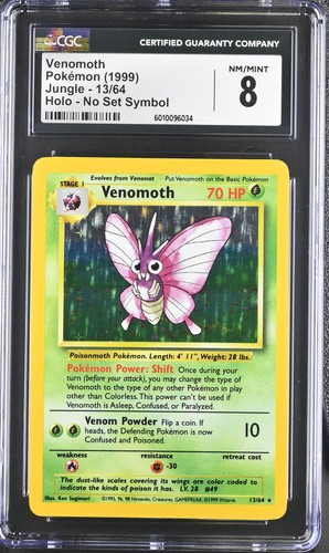 Venomoth (Unlimited) graded CGC 8 for sale on eBay