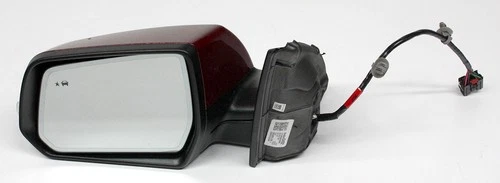 OEM Left Driver Side Exterior Mirror For GMC Acadia Cayenne Red (GSK)