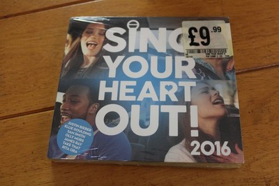 Sing Your Heart Out 2016 2 CD Pop Compilation New Justin Bieber Ellie Goulding