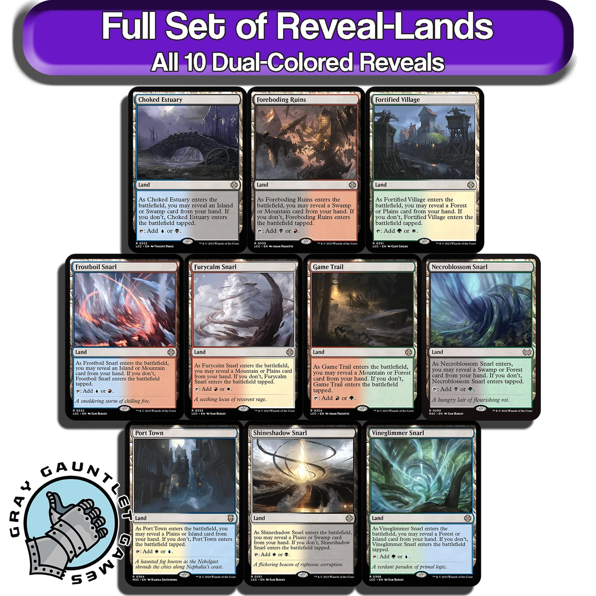 Magic: The Gathering Collectible Card Game Mixed Card Lots for