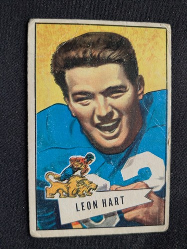 Leon Hart #15 1952 Bowman Small card
