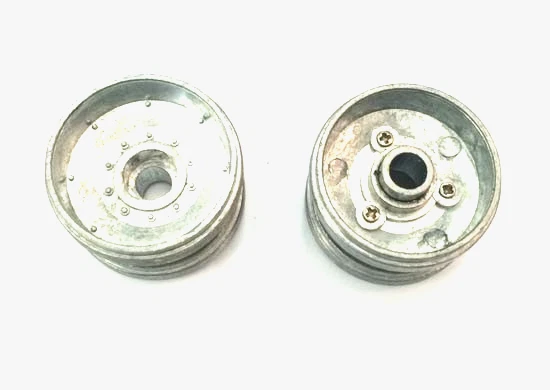 Henglong US M1A2 Abrams 3918-1 RC Tank 1/16 2.4GHz Metal Main Wheel Upgrade Set - Image 3 of 4