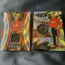 Justin Allgaier 2025 Select SS-JAL + S-JAL race worn/used material