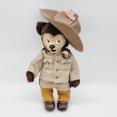 R. John Wright Clifford Berryman Bear Rough Rider limitiert 100 aus 2002 38 cm